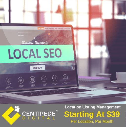 Local Listing Management by Centipede Digitial