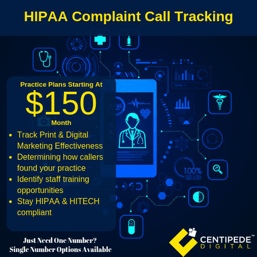 Call Tracking for Healthcare Centipede Digitial